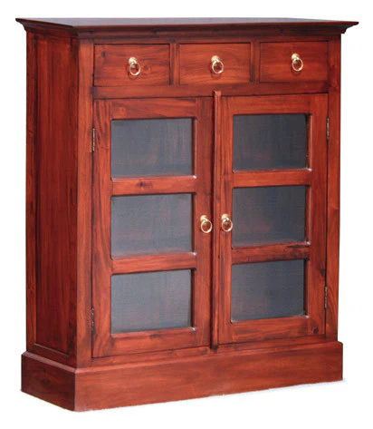 MP - Display Cabinet Range Glass Door 3 Drawers Bookcase Storage Bookshelves System TEK168 DC 003 PN ( Picture for Reference Only ) - Image 4