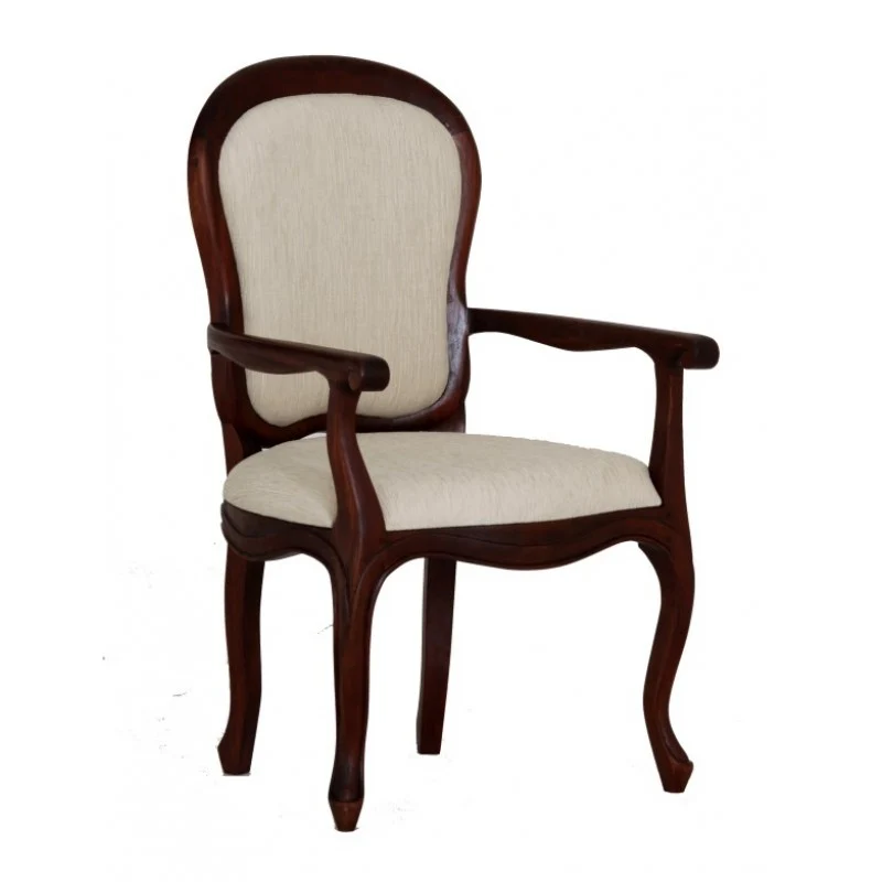MP - Executive Chair Writing Arm Chair TEK168 CH 56 58 QA AC Dining ( Mahogany Colour )