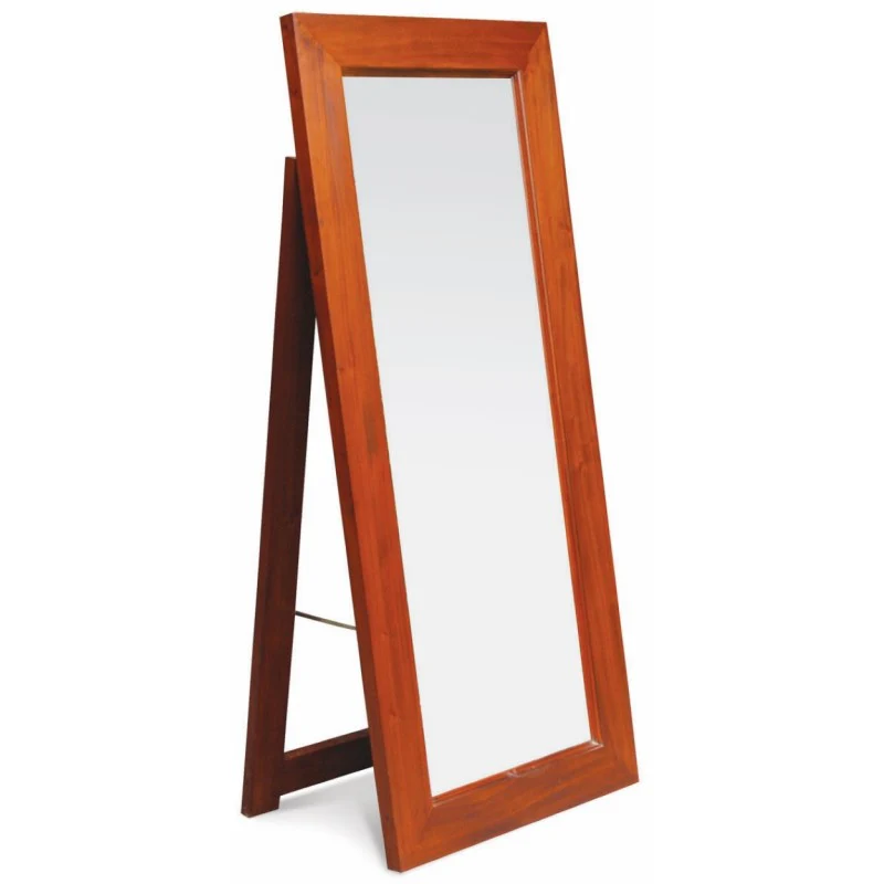 Rectangular Mirror with Stand 65x150 Size: 65W 4D 150H TEK168 MR 65 150  SM - Image 2