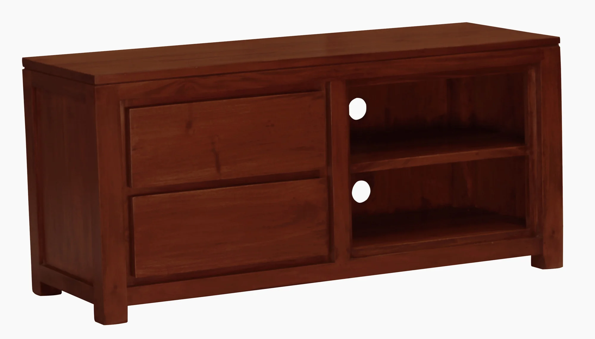 Amsterdam TV Console 2 Drawer Entertainment Unit TEK168 SB 002 TA - Image 4