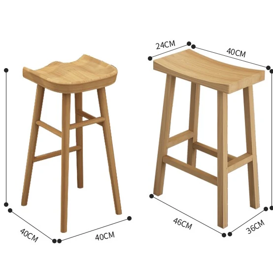 1 Member Special - Mateo Solid Wood Table Bar Stool - Image 6