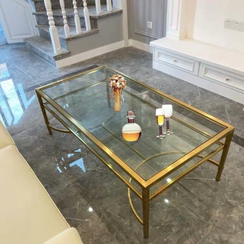ADA Glass Coffee Table Rectangular - Image 4