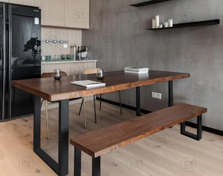 ALAN Nordic Designer Solid Wood Dining Table Scandinavian - Image 12