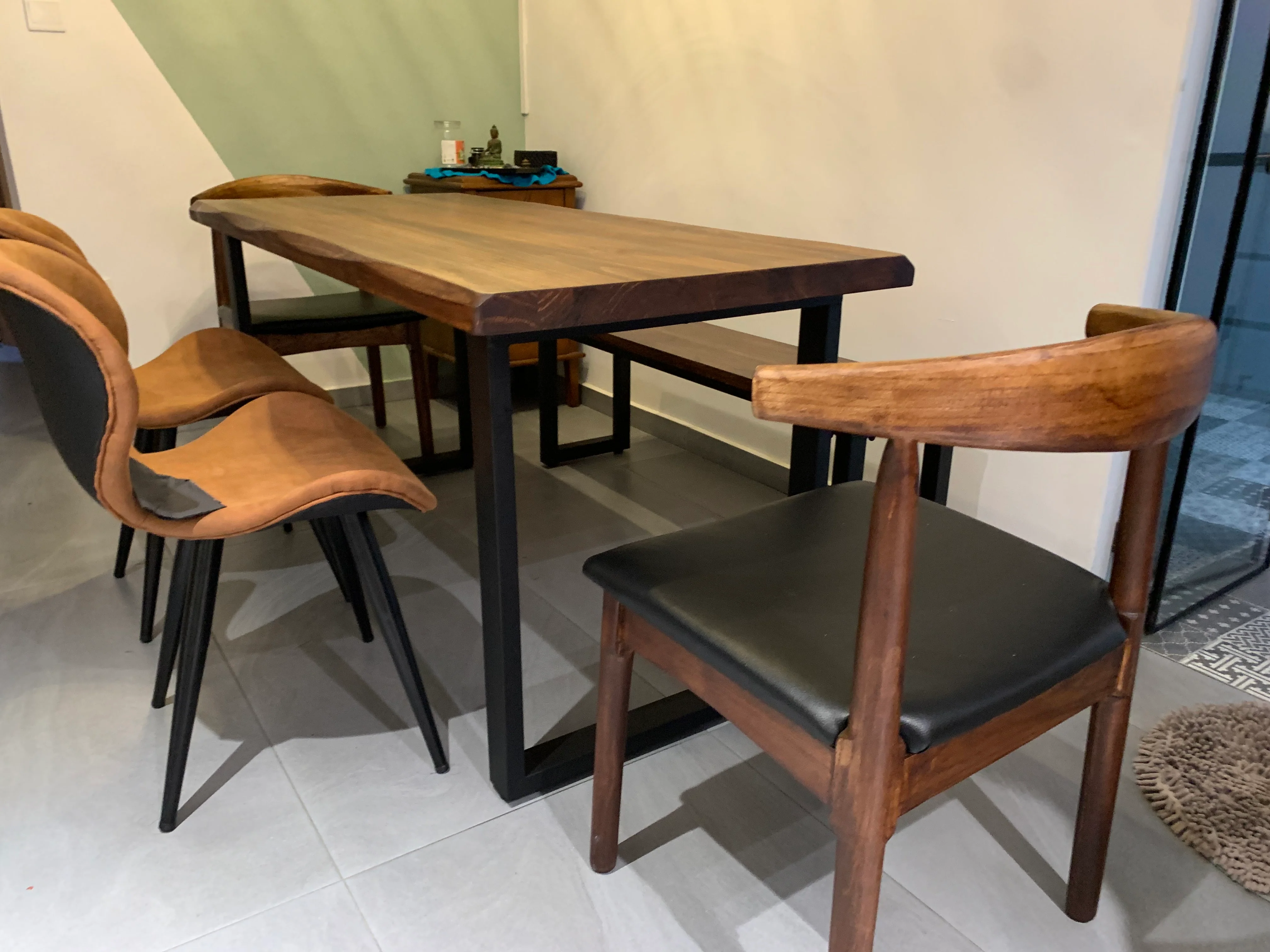 ALAN Nordic Designer Solid Wood Dining Table Scandinavian - Image 17
