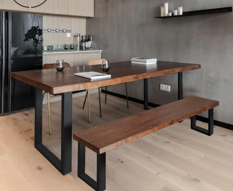 ALAN Nordic Designer Solid Wood Dining Table Scandinavian - Image 5