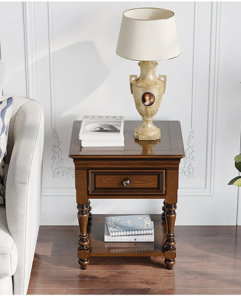 ALICE SHERATON Bedside Lamp Table Side Stand Cabinet German Design - Image 14