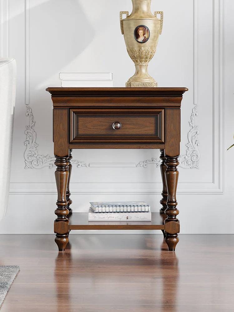 ALICE SHERATON Bedside Lamp Table Side Stand Cabinet German Design - Image 3