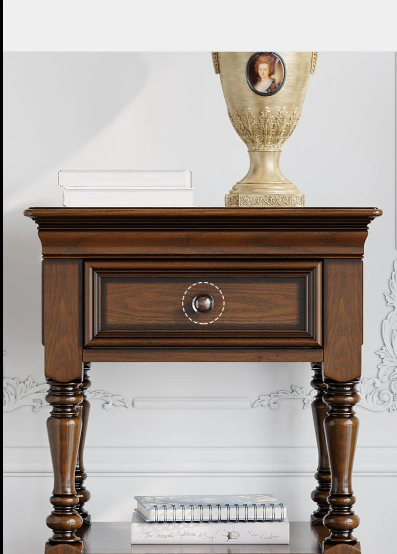 ALICE SHERATON Bedside Lamp Table Side Stand Cabinet German Design - Image 9