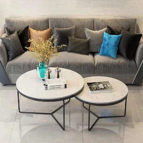 ALIYAH Marble Coffee Table Center - Image 2