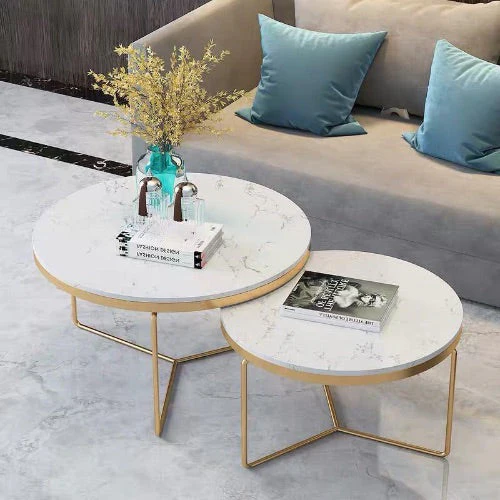 ALIYAH Marble Coffee Table Center - Image 3