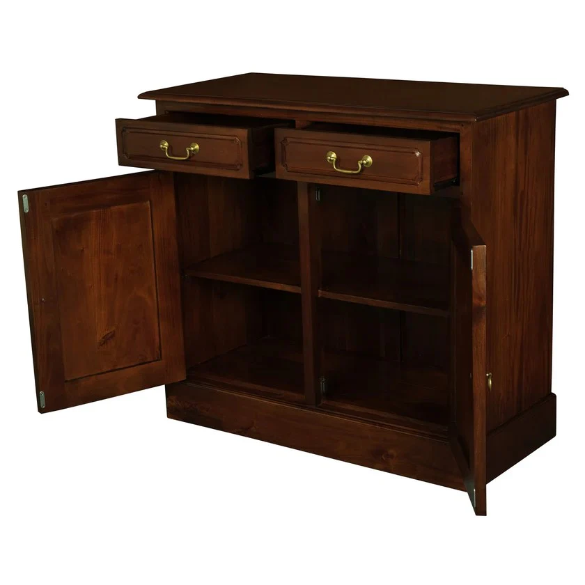 Allawah Tasmania Buffet Sideboard 2 Door 2 Drawer Solid Wood  TEK168 SB 202 PN - Image 13