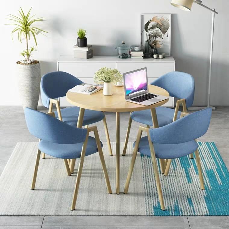 ALVA Modern Round Dining Table Set - Image 2