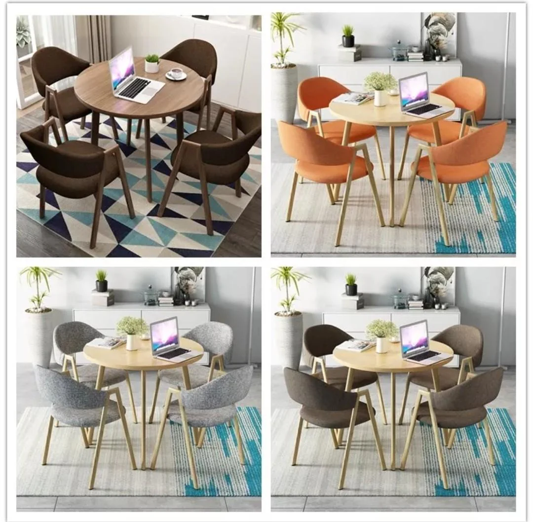 ALVA Modern Round Dining Table Set - Image 6
