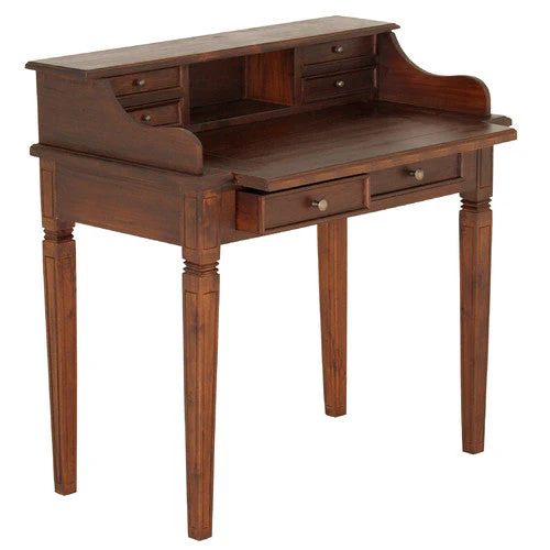 AMARA TASMANIA 6 Drawer Writing Desk TB 06 GL (W100 x D 56 x H 99)