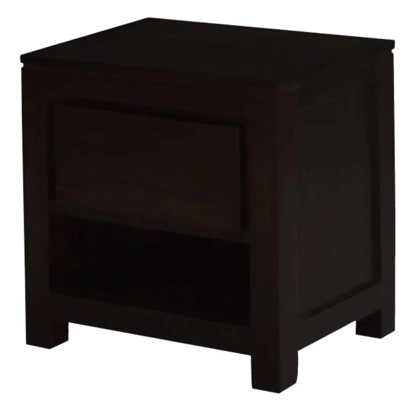 Amsterdam Bed Side Table 1 Drawer Full Solid TEK168 BS 001 TA - Image 3