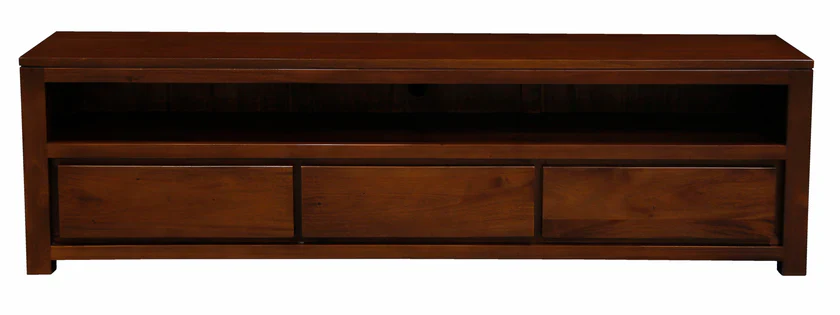 WAREHOUSE SALE Biddinghuizen Amsterdam TV Console 3 Drawer with Long Bottom Shelf Full Solid TEK168 SB 003 TA ( Discount Price $1199, now Special Price $999 ) - Image 3
