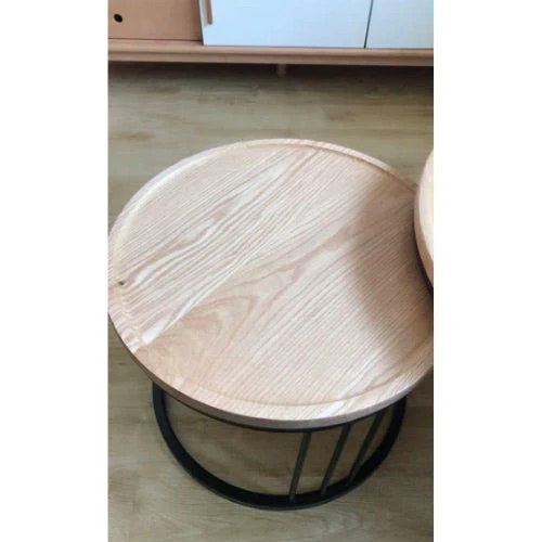 ATHENA Solid Wooden Coffee Table Set - Image 2
