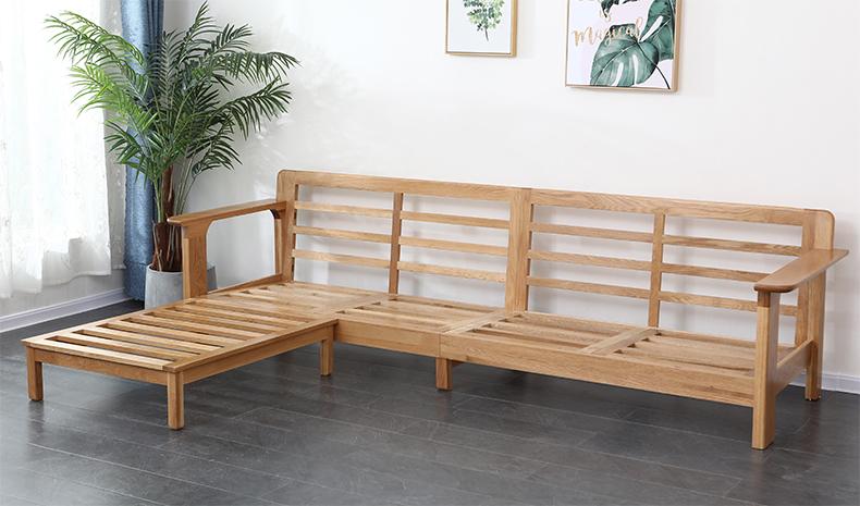MATEO BENTLEY Nordic Modern Solid Wood Sofa Daybed - Image 12
