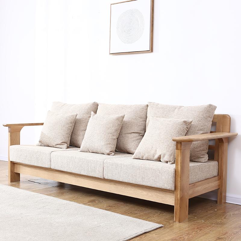 MATEO BENTLEY Nordic Modern Solid Wood Sofa Daybed - Image 3