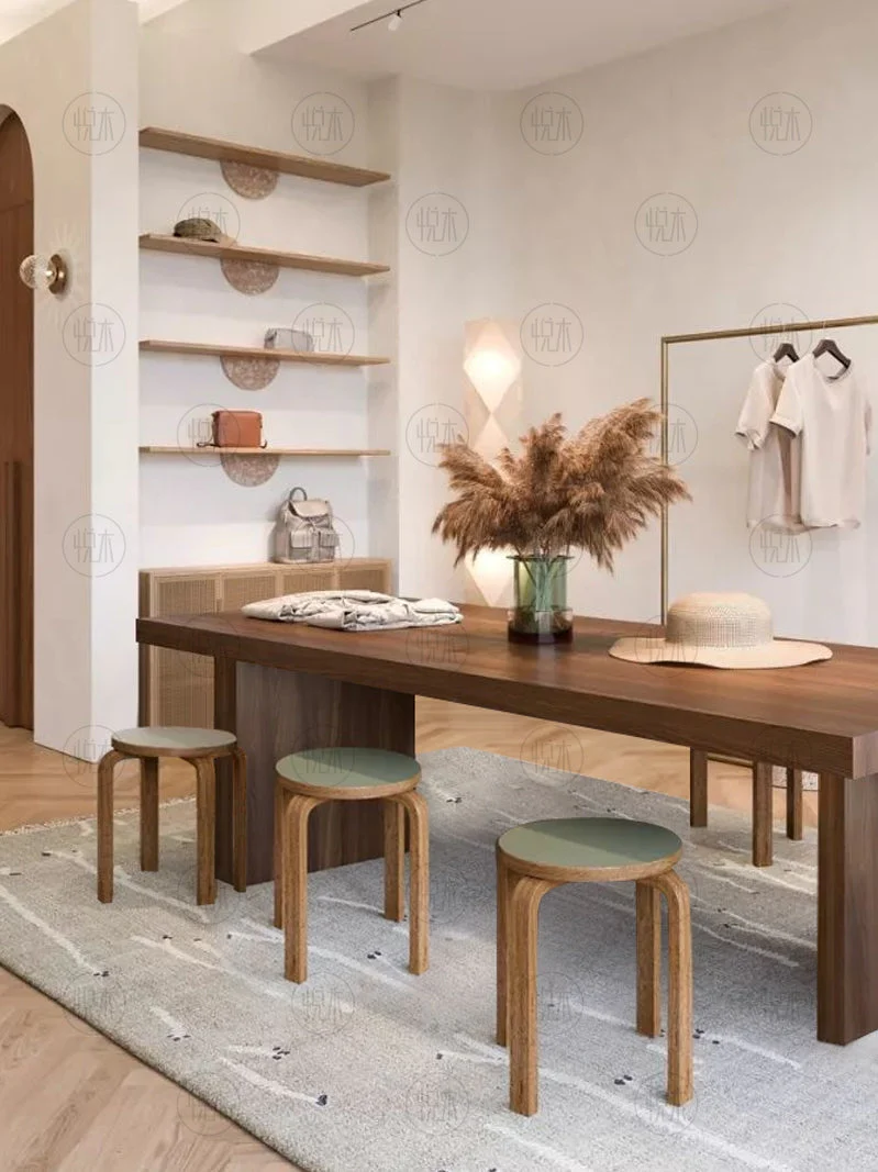 BRADY Dining Table Natural Live Edge American Hardwood - Image 5