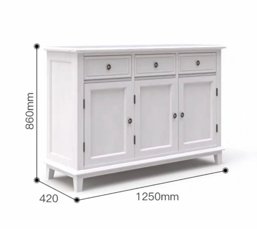 California Buffet Sideboard Door Drawers - Image 3