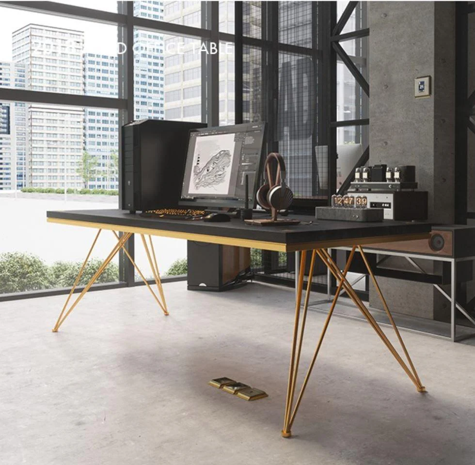 Camila Modern and Sleek Office Work Bench / Office Table / Dining Table / Cafe Table - Image 3