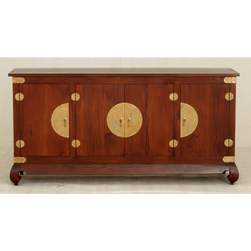 WAREHOUSE SALE Chinese Oriental Buffet Sideboard 4 Big Doors TEK168 SB 400 CSNF ( Discount Price $1599, Special $1499 ) - Image 2