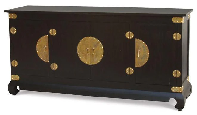 WAREHOUSE SALE Chinese Oriental Buffet Sideboard 4 Big Doors TEK168 SB 400 CSNF ( Discount Price $1599, Special $1499 ) - Image 3