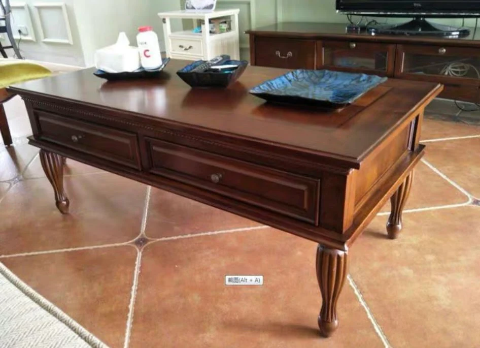 DELLILAH American Classic Coffee Table Solid Wood - Image 8