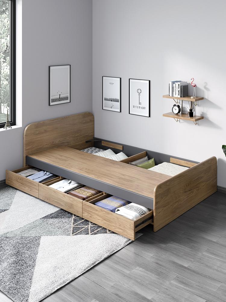 ELIAS Solid Wood Single / Queen Bed 1 /1.2 / 1.5 m ( Discount Price $1499 Special Price $1199 ) - Image 10