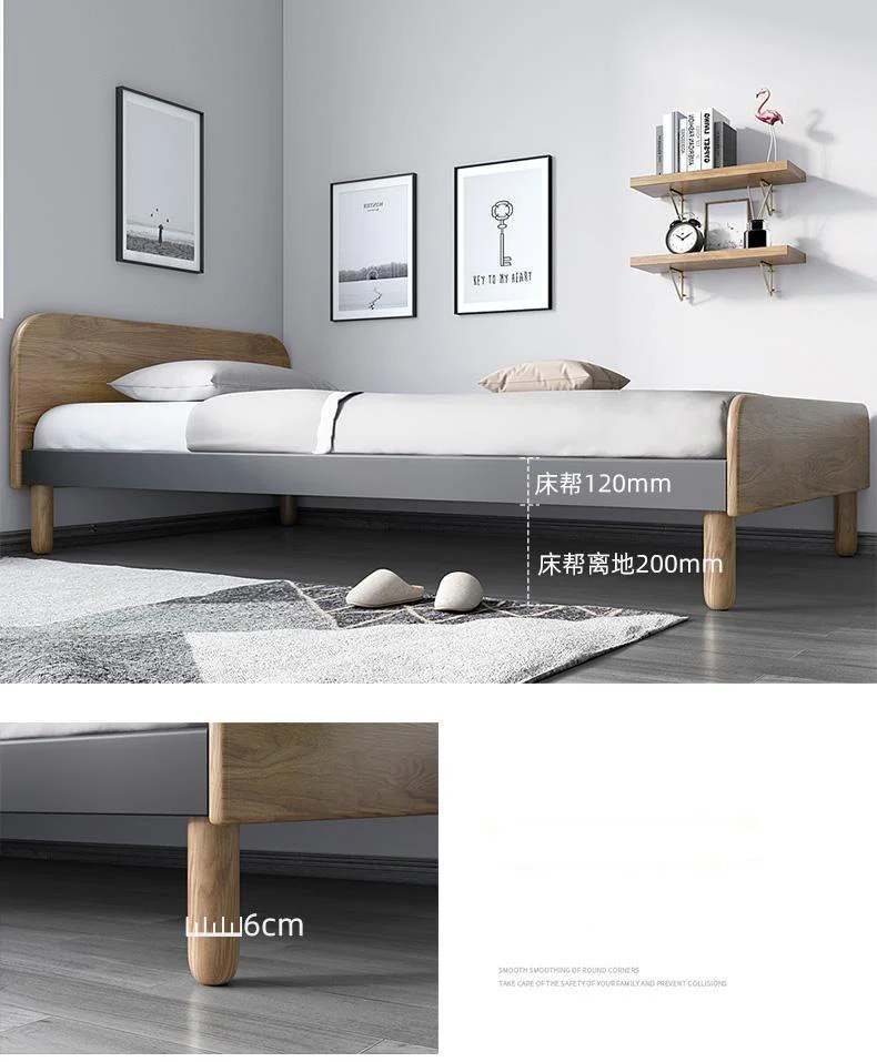 ELIAS Solid Wood Single / Queen Bed 1 /1.2 / 1.5 m ( Discount Price $1499 Special Price $1199 ) - Image 24
