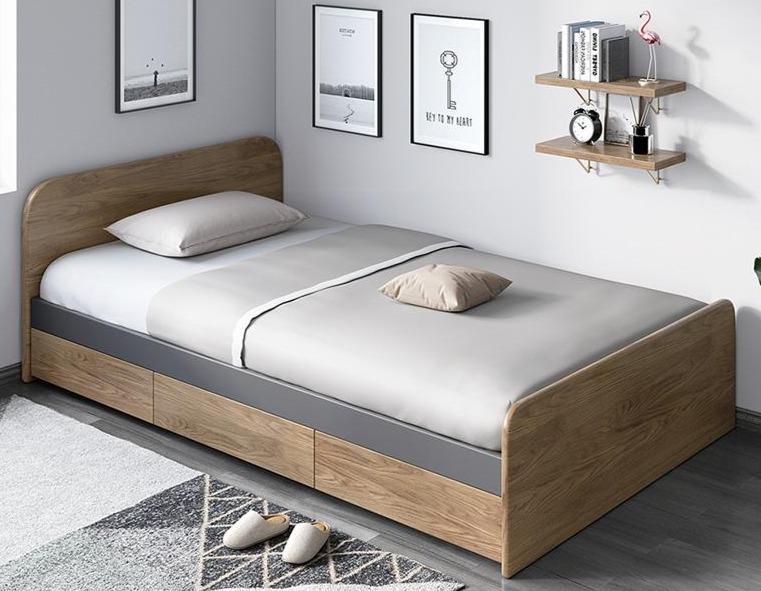 ELIAS Solid Wood Single / Queen Bed 1 /1.2 / 1.5 m ( Discount Price $1499 Special Price $1199 ) - Image 31