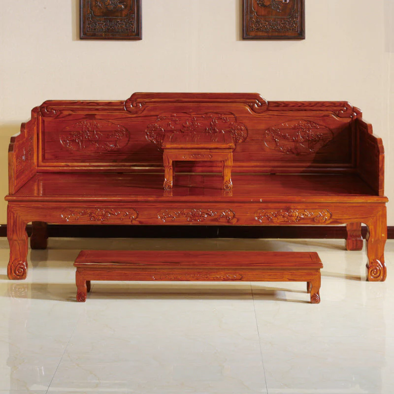 EMERY Qing Ming Dynasty Daybed Sofa Solid Wood Modern Zen ( 3 Seater 4 Size 4 Design ) ( Special Price $1599 ) - Image 9