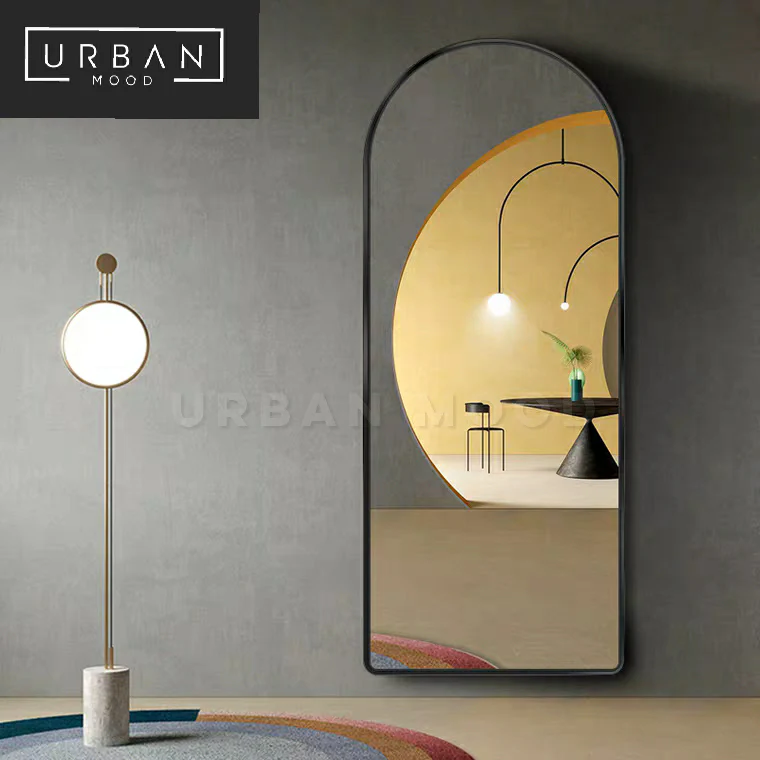 EVELYN Arch Window Full Length Mirror - Image 6
