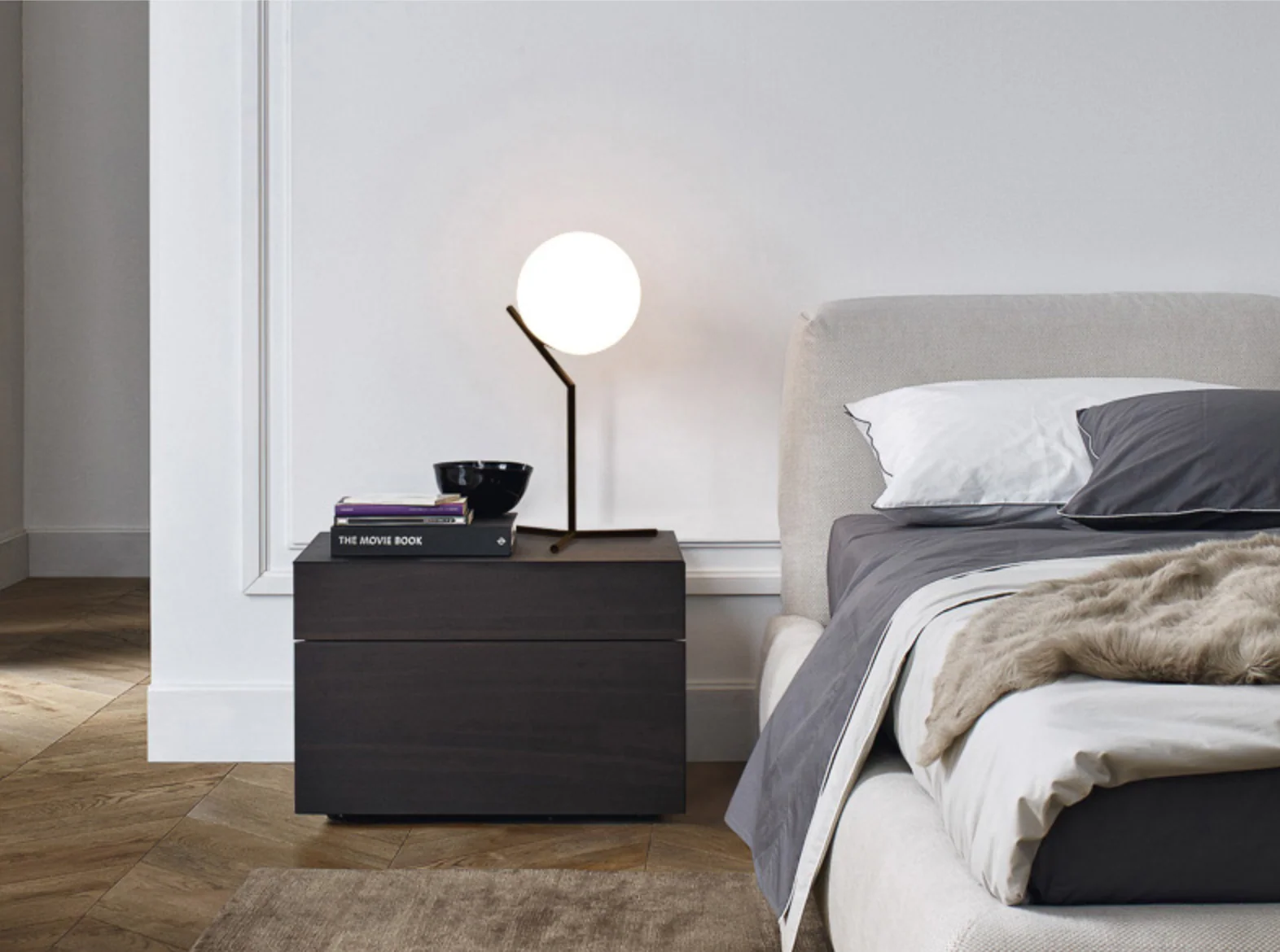 GABRIEL Full Moon Contemporary LED Table Lamp - Image 3