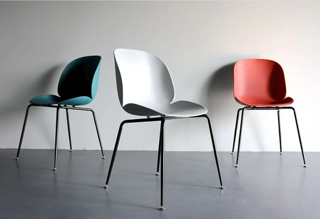 HARPER Minimalist Contemporary Modern Colourful Dining Cafe Chairs - Image 11