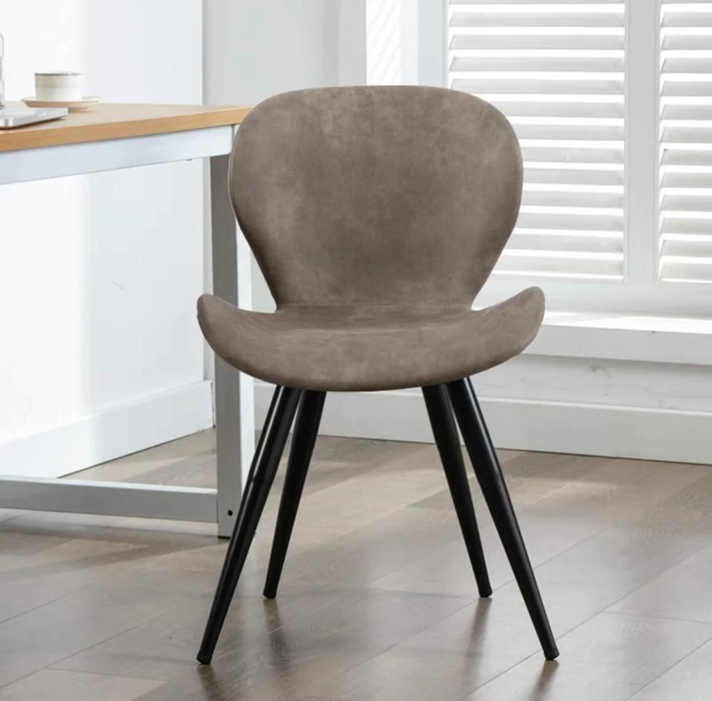 HAZEL Contemporary Faux Leather Dining Chair - Image 2