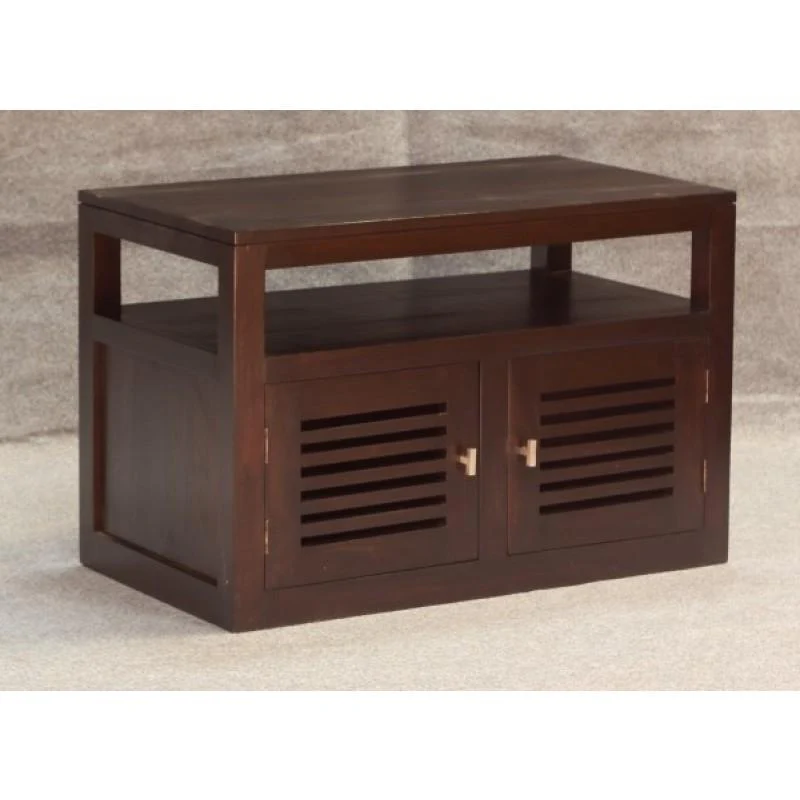 Holland TV Stand Console 2 Slatted Door 1 Shelf TEK168 TV 200 HSR FL - Image 3