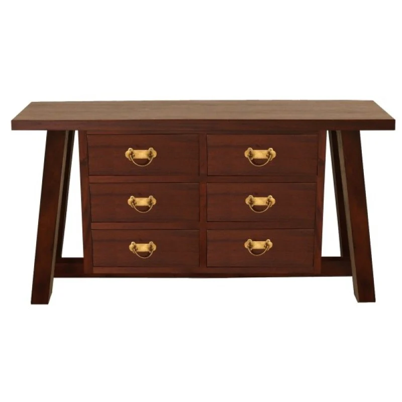 Japanese Buffet Sideboard 6 Drawer Chest of Drawers Dresser TEK168 SB 006 JS ( Discount Price $1299)