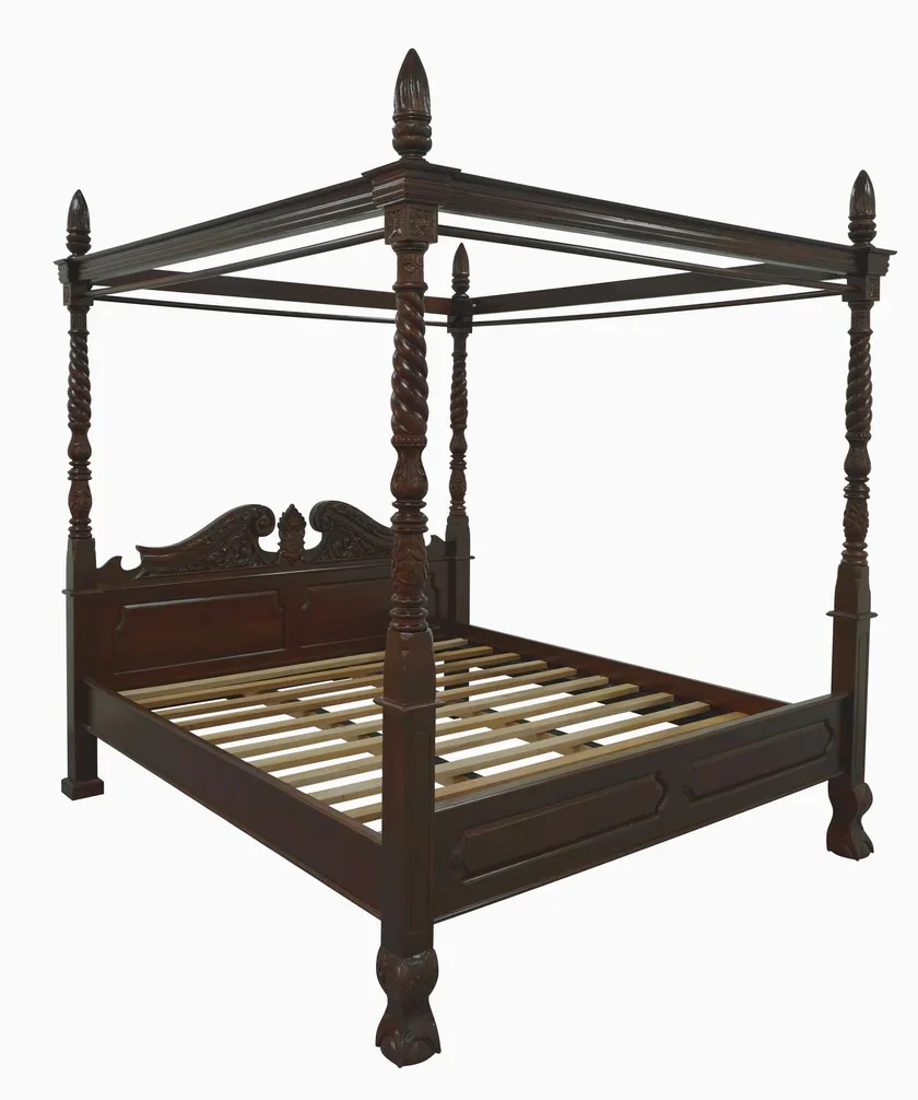 Jepara French 4 Poster Bed Queen Size TEK168 BS 400 CV ( Queen ) - Image 6