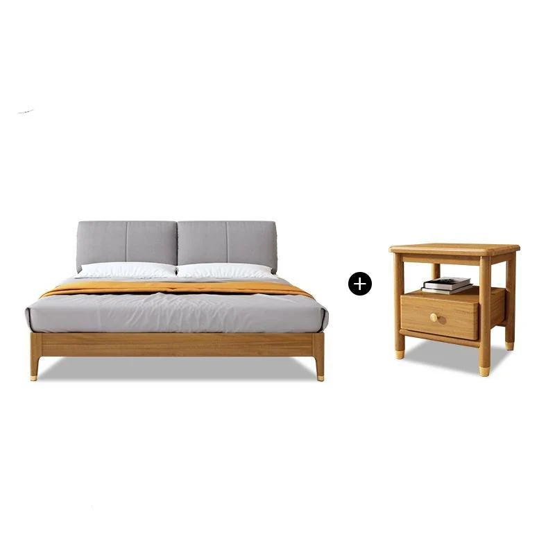 JOSEPH Nordic Walnut Bed 1/2 / 1.5/ 1.8 m - Image 13