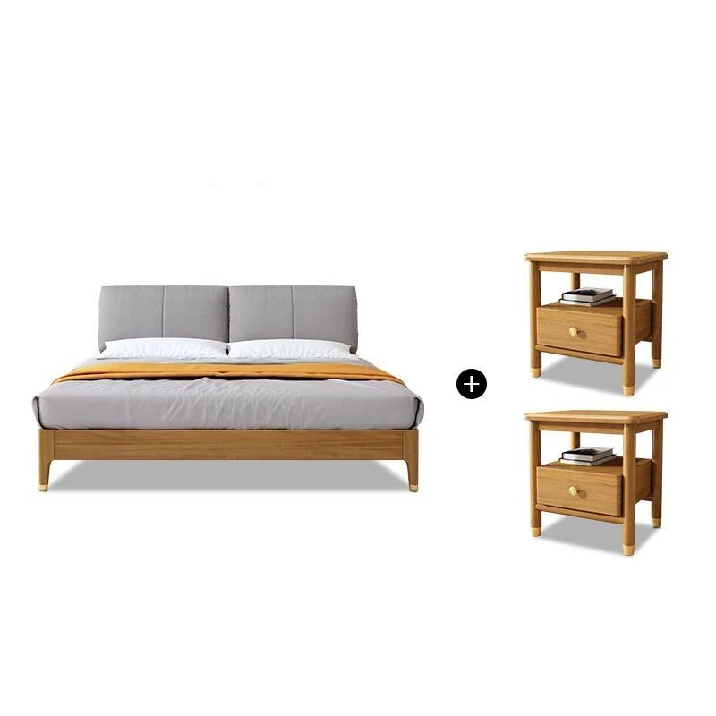 JOSEPH Nordic Walnut Bed 1/2 / 1.5/ 1.8 m - Image 14