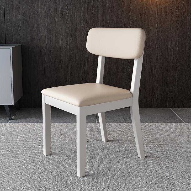 JUSTIN All Solid Wood Chair Modern Minimalist - Image 4