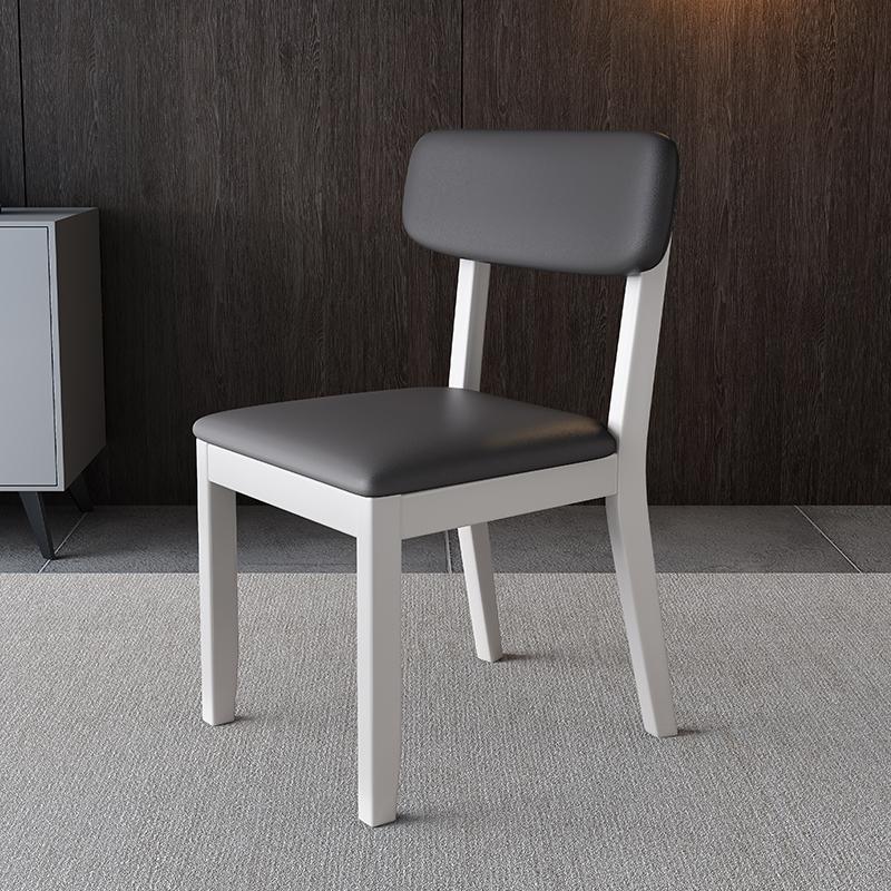 JUSTIN All Solid Wood Chair Modern Minimalist - Image 6