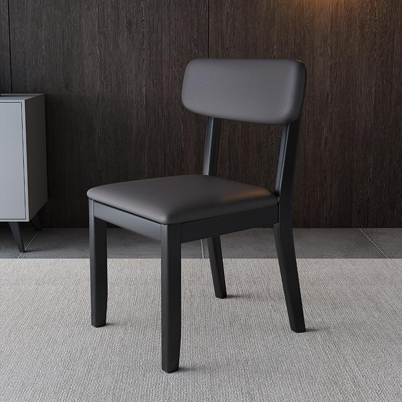 JUSTIN All Solid Wood Chair Modern Minimalist - Image 7