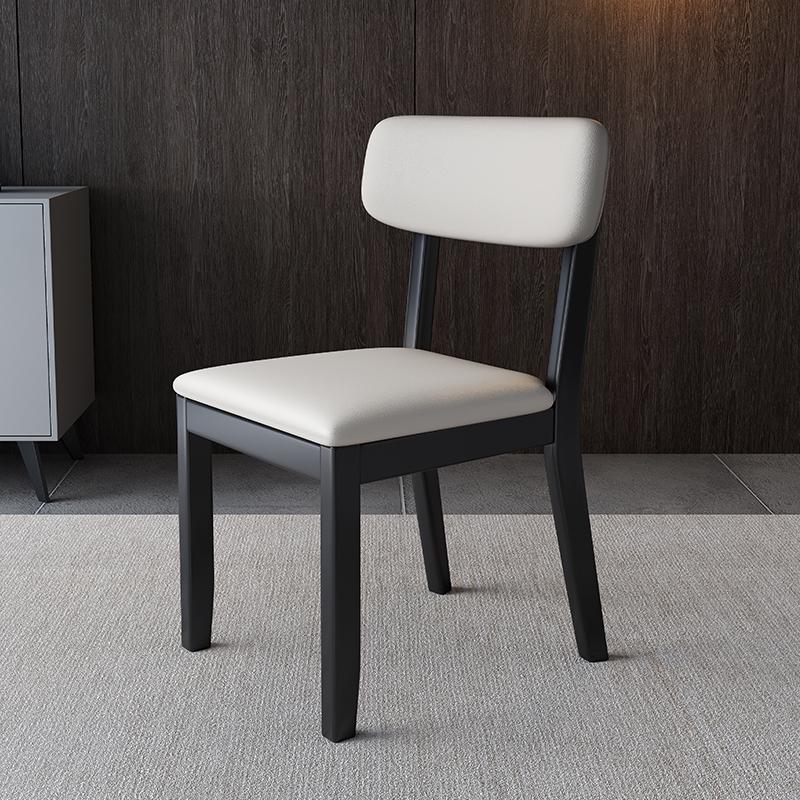 JUSTIN All Solid Wood Chair Modern Minimalist - Image 9