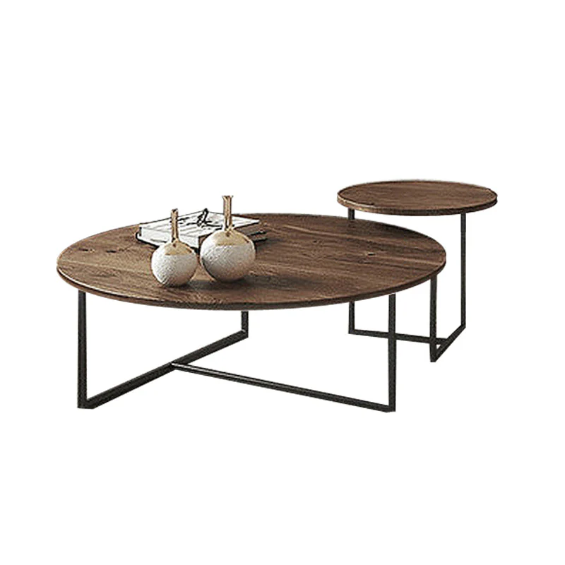 KEHLANI RADISSON Coffee Table Nordic Solid Wood Round Coffee Table ( 4 Color 2 Size ) - Image 5