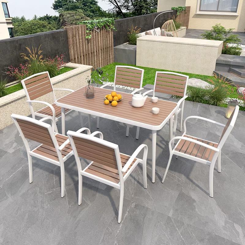 LARS LEONARDO Outdoor Table with 6 Chairs Set - Image 3