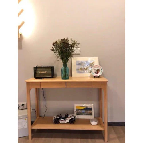 LOGAN Wooden Console Table with Drawers Sofa Table - Image 5