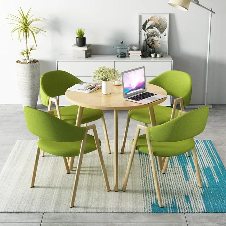 LOVA Modern Round Dining Table Set - Image 4
